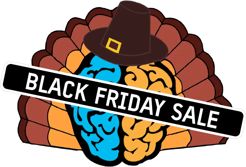  Download Black Friday Turkey Brain 2 Transparent Transparent Background Thanksgiving Turkey Clipart Png Turkey Clipart Transparent Background