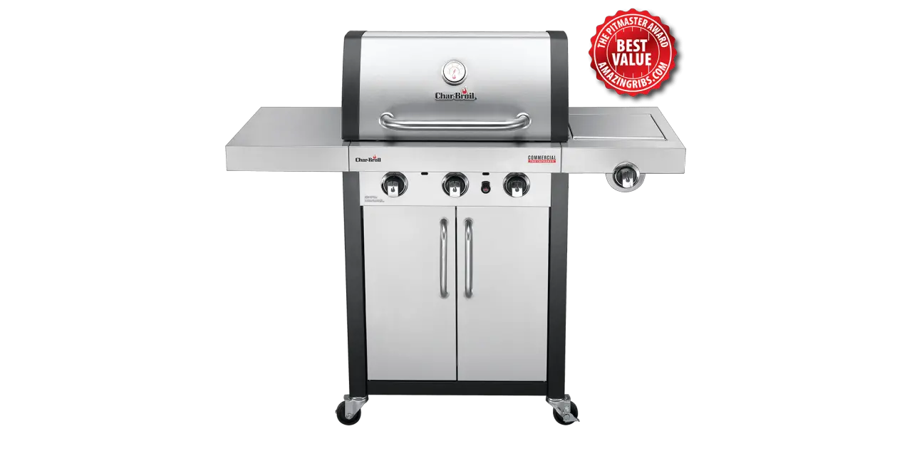  Series 3 Burner Gas Grill Char Broil Professional 3 Png Grill Transparent