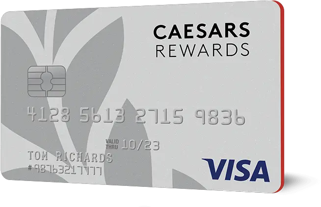  Caesars Rewards Visa Card Caesar Rewards Card Png Visa Card Logo