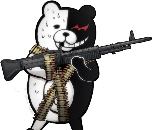  Danganronpa 2 Monokuma Sprites Kibou No Gakuen To Zetsubou No Koukousei The Animation Png Monokuma Png