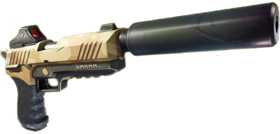  Transparent Silenced Pistol Comment Silence Pistol Transparent Fortnite Png Pistol Transparent