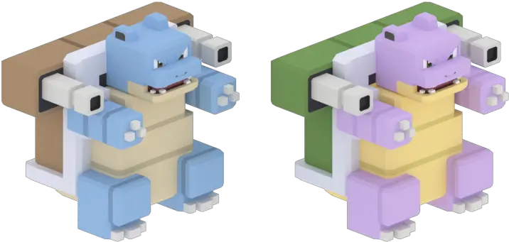  Mobile Pokémon Quest 009 Blastoise The Models Resource Toy Png Blastoise Png