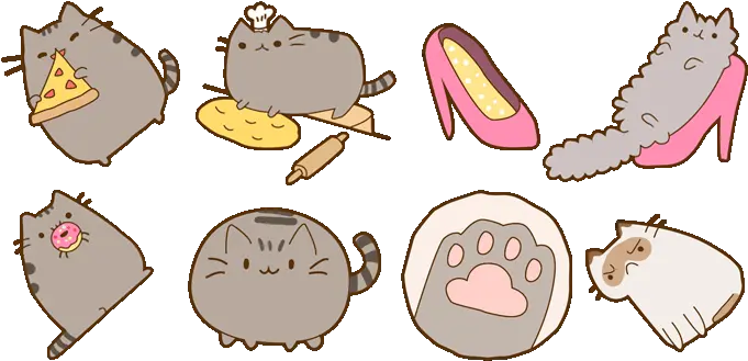  Pusheen Mouse Cursors Add Some Comfort In Your Browser Cursor Pusheen Png Pusheen Png