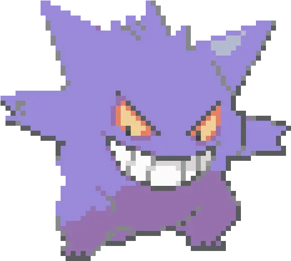  Download Gengar Gen 4 Sprite Hd Png Pixel Art Gengar Grid Gengar Png