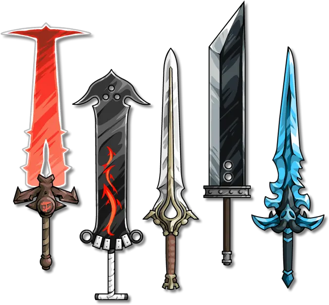  Famous Swords Kupo Games Famous Swords In Video Games Png Swords Png