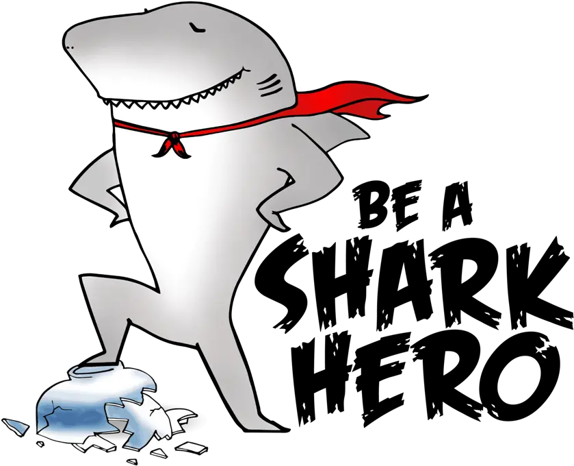  Eating Less Shark Fin Soup Cartoon Png Shark Fin Png