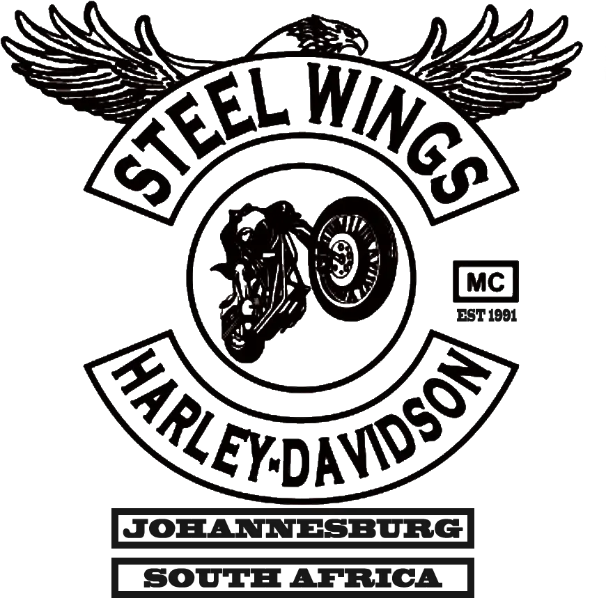  Steelwings Motorcycle Club Steelwings Harley Davidson Club Png Mc Logo