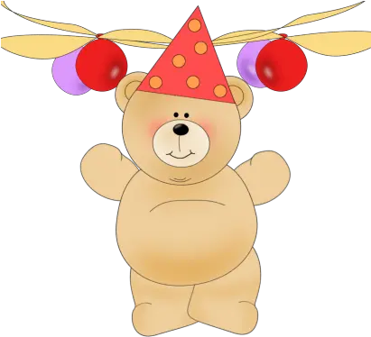  Birthday Bear Clipart Clip Art Bay Bears Party Clipart Png Bear Clipart Png