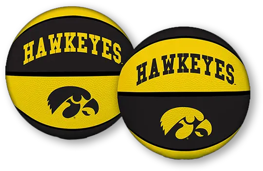  Rawlings Ncaa Crossover Full Size Basketball University Iowa Hawkeyes Png Hawkeye Logo Png