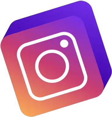  3d Pillow Instagram Icon 2021 Full Dot Purple Instagram Icon Transparent PNG