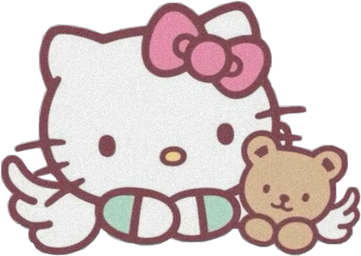  Soft Baby Hello Kitty Sticker Cute Hello Kitty Png Hello Kitty Transparent