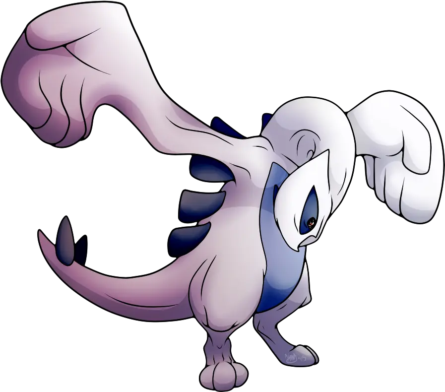  Pokemon Challenge Day 19 Lugia U2014 Weasyl Cartoon Png Lugia Png