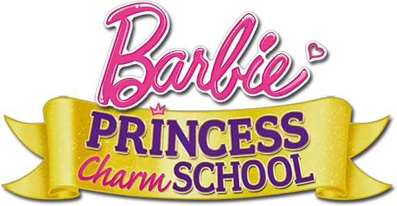  Princess Charm School Image Barbie Princess School Png Barbie Logo Png