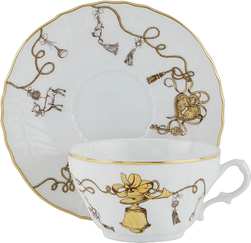  Tea Set For Two Charm Richard Ginori Ceramic Png Tea Set Png