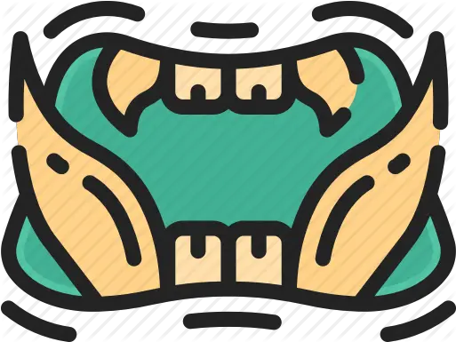  Monster Halloween Evil Beast Mouth Teeth Icon Beast Mouth Png Monster Mouth Png