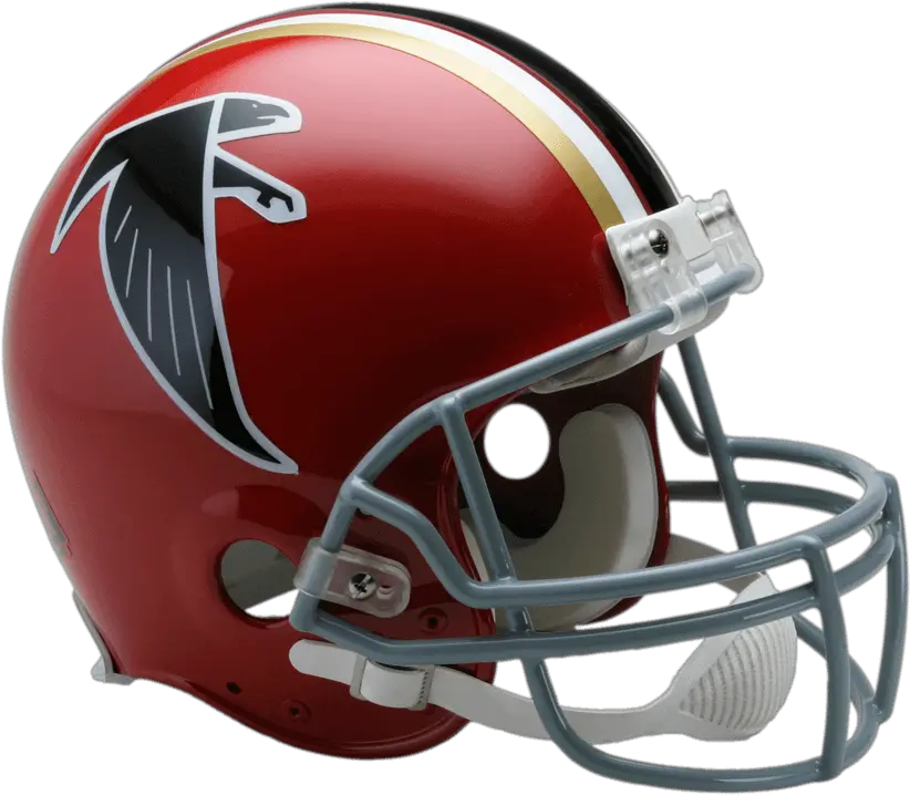  Atlanta Falcons Logos Helmet History Football Helmet Raiders Png Falcons Helmet Png