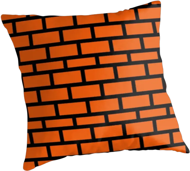  Download Hd Super Mario Brick Pattern Throw Pillows Brick Png Brick Pattern Png