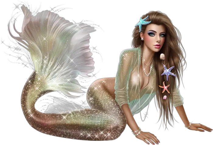  Pretty Mermaid Png Official Psds Mermaids Png Mermaid Png