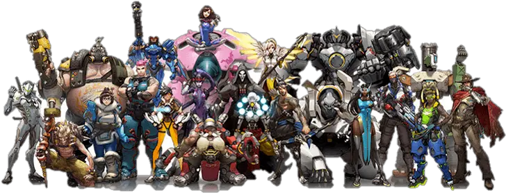  What Are The Best Vpns For Gaming In 2020 Overwatch All Characters Hd Png Video Game Characters Png