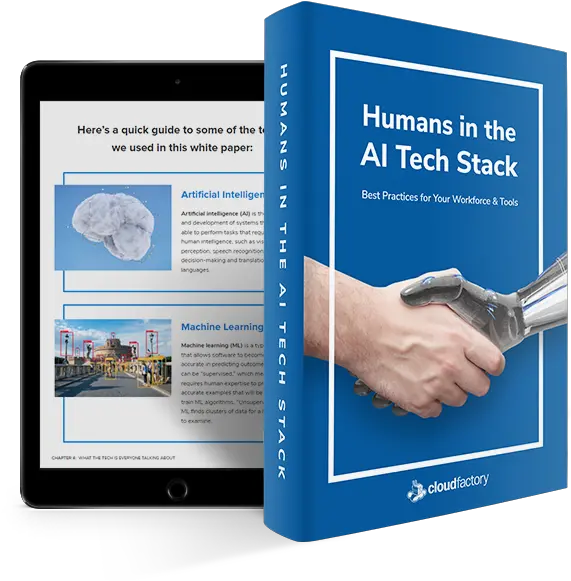  Humans In The Ai Tech Stack White Paper Online Advertising Png Stack Of Papers Png