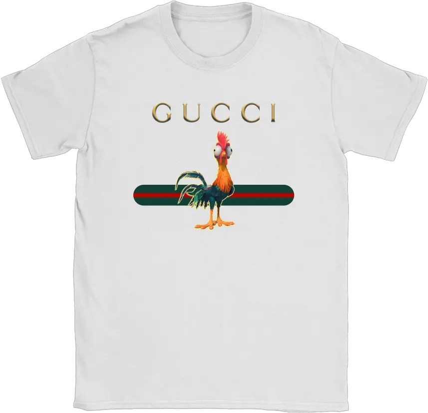  Gucci Hei Moana Cartoon Shirts Women Gucci T Shirt Transparent Png Hei Hei Png