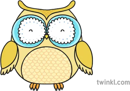  Cute Owl Yellow Illustration Cute Owl Art Black And White Png Cute Owl Png