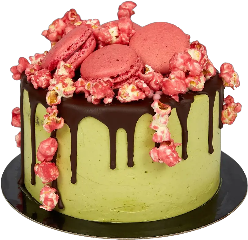  Japanese Matcha Sakura Cake Anges De Sucre Matcha Macaroon Cake Png Cake Transparent