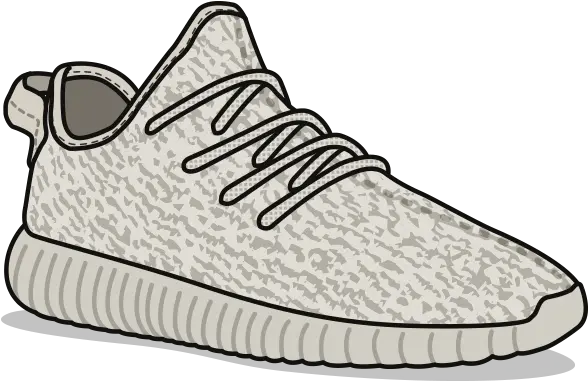  Yeezy 350 Yeezy Shoes Cartoon Png Yeezy Png