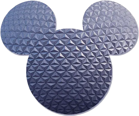  Blue Epcot Mickey Ears Disney Epcot Png Disney World Png