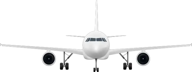  Library Of Airplane Front Banner Png Front View Airplane Png Air Plane Png