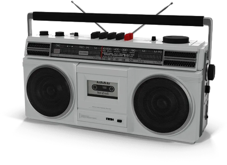  Boombox Download 3d Modeling Know No Boombox Png Boom Box Png