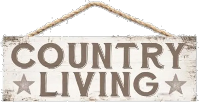  P Graham Dunn Country Living Slat Hanging Sign Sign Png Hanging Sign Png