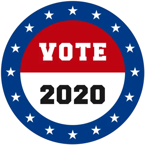  2020 Vote Usa Elections Quote Vertical Png Vote Transparent Background