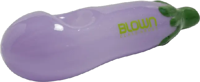  Blown Tasty Series Eggplant Hand Pipe 4 Eggplant Png Eggplant Transparent