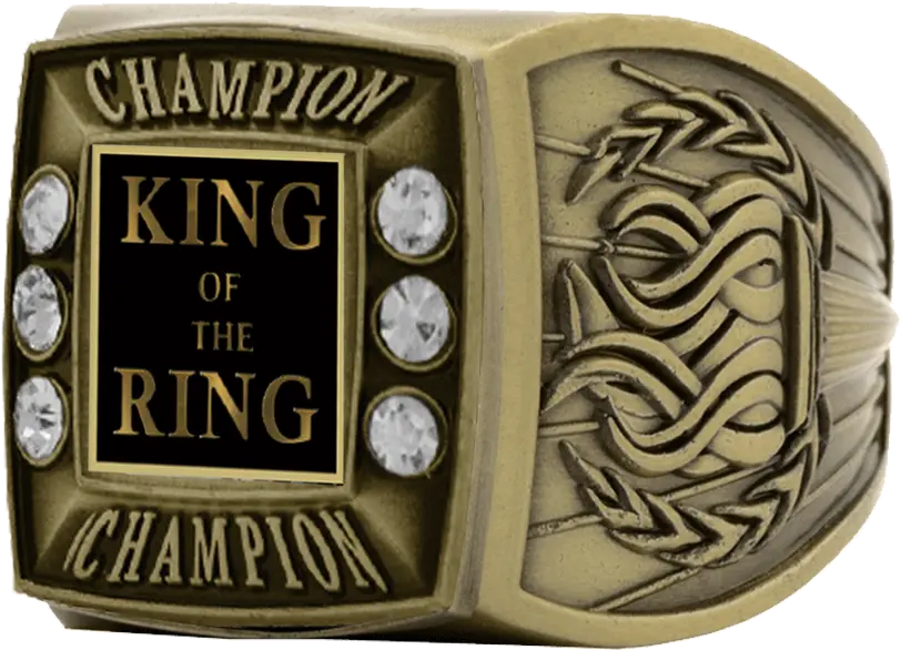  Gold Wrestling Championship Ring K2 Awards And Apparel Championship Ring Png Wrestling Ring Png