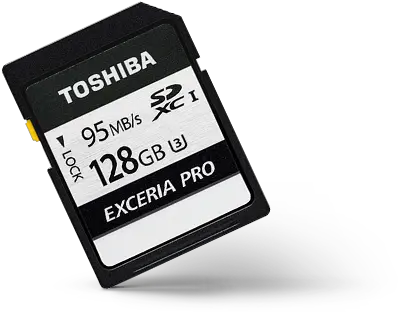  Toshiba Sd Cards Exceria Pro N401 Png Sd Card Png