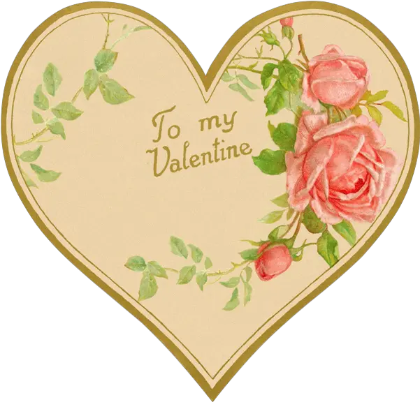  Coeur Png St Valentin To My Valentine Heart Garden Roses Valentine Heart Png