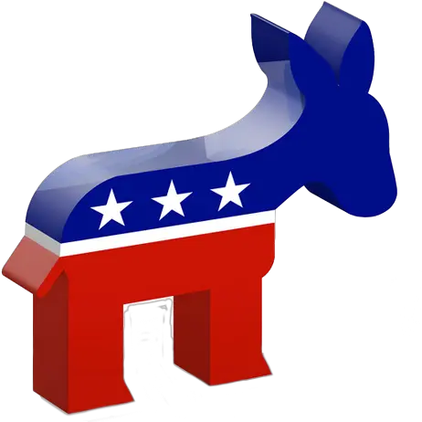  Political Horse Mammal Party Democratic Logo For The Democratic Party Transparent Png Donkey Transparent