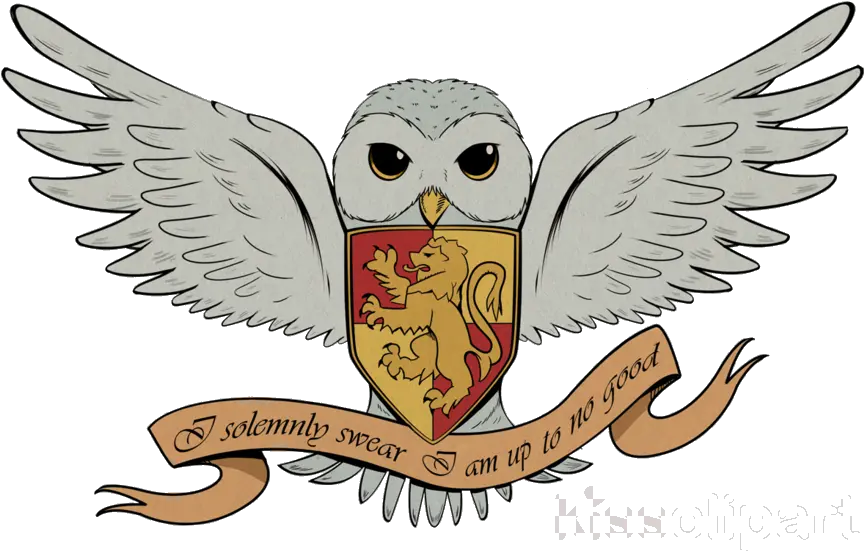  Png Harry Potter Cartoon Owl Clipart Cartoon Harry Potter Owl Deathly Hallows Png