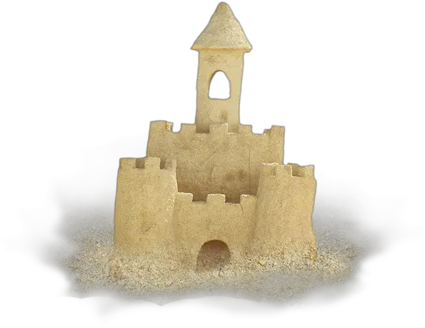  Tube Mer Plage Transparent Sand Castle Png Sand Castle Png