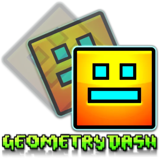  Geometry Dash Logo Png 8 Image Geometry Dash Logo Png Geometry Dash Logo