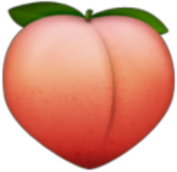  Peach Ios Emoji Png Image Sexy Peach Emoji Transparent Ios Emoji Png