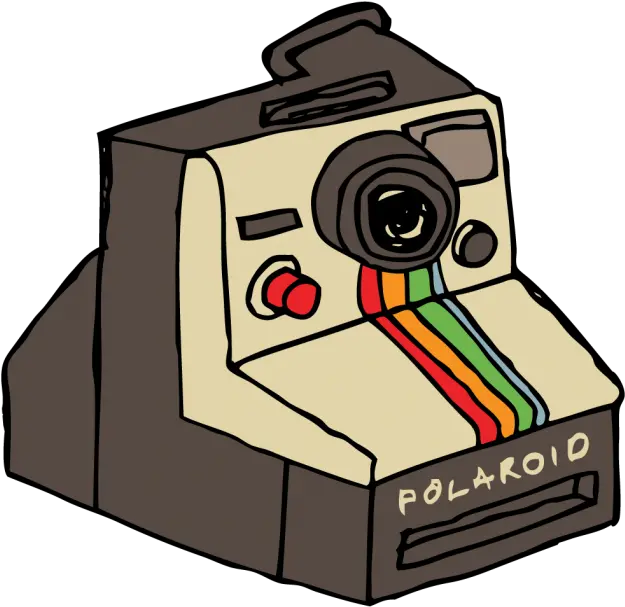  Camera Polaroid Png 5 Image Polaroid Camera Clipart Transparent Polaroid Camera Png