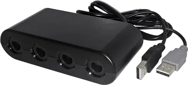  Wii U Gamecube Controller Adapter Wii Adapter Controller Png Gamecube Png