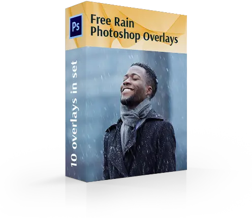  Photoshop De Superposition Pluie Album Cover Png Rain Overlay Transparent