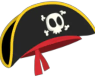  Black Pirate Hat Box Critters Pirate Png Pirate Hat Png