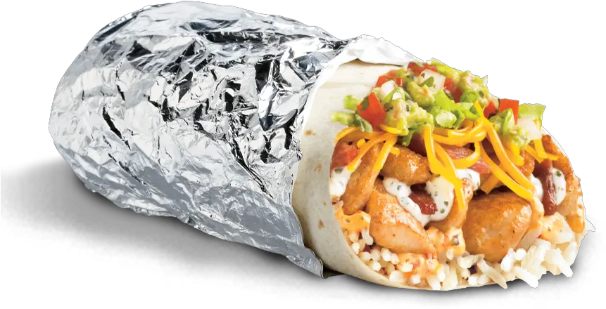  Chipotle Burrito Png Surf And Turf Burrito Del Taco Burrito Png