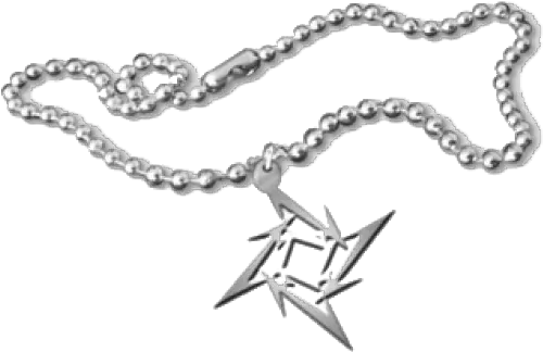  Metallica Ninja Star Necklace Metallica Necklace Png Ninja Star Png