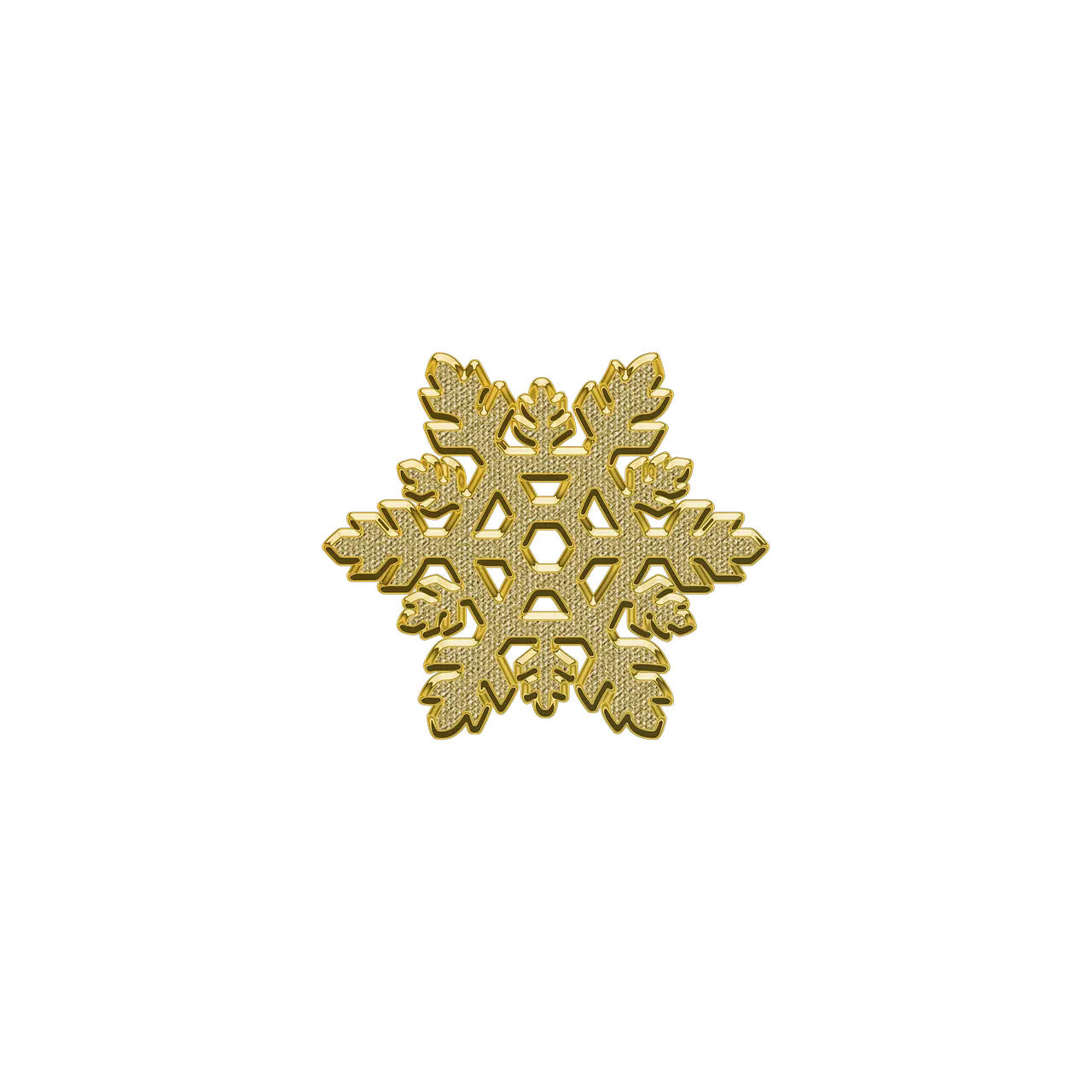  Download Hd Gold Snowflake Png Transparent Background Portable Network Graphics Snowflakes Transparent Background