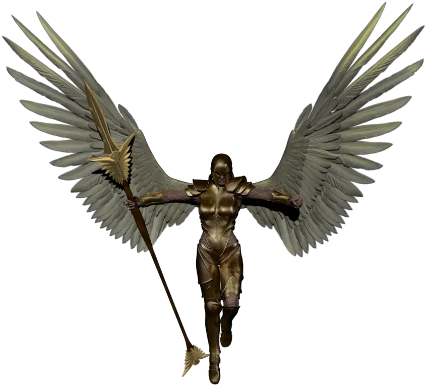  Warrior Angel Transparent Background Angel Warrior Png Angel Halo Transparent Background